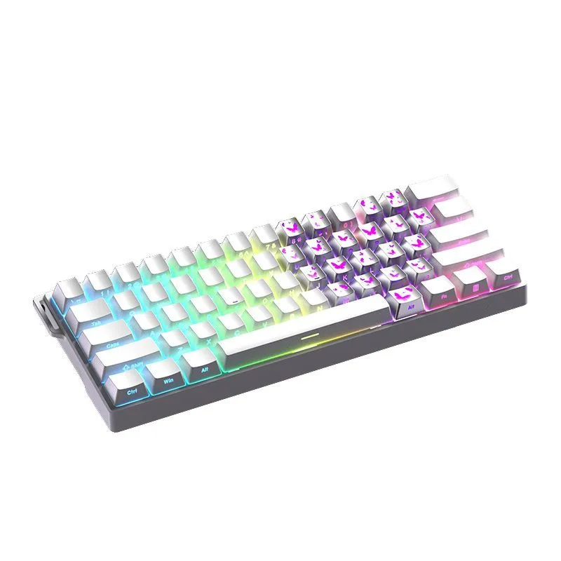 [Wolf Spider] Win60 Butterfly Heart Magnetic Axis Keyboard Wired High Performance Esports FPS Customized Keyboard for Gaming – image 12