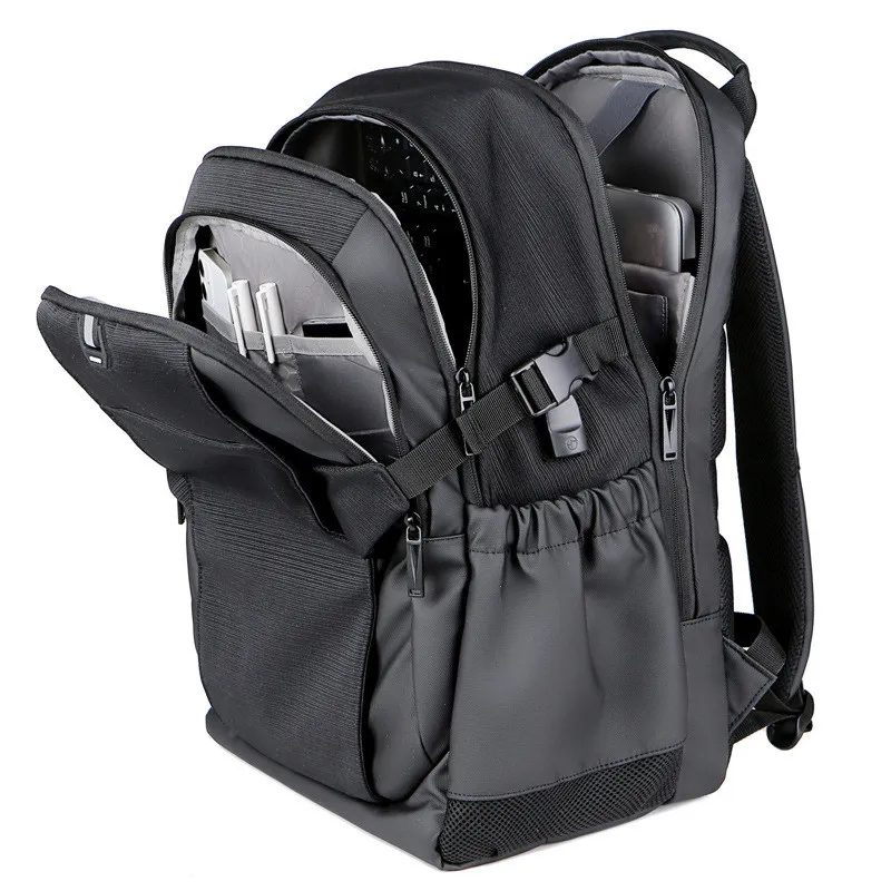 Large Capacity Schoolbag Travel Rechargeable Waterproof Computer Backpack Business Casual Commuter Unisex Backpack – image 4