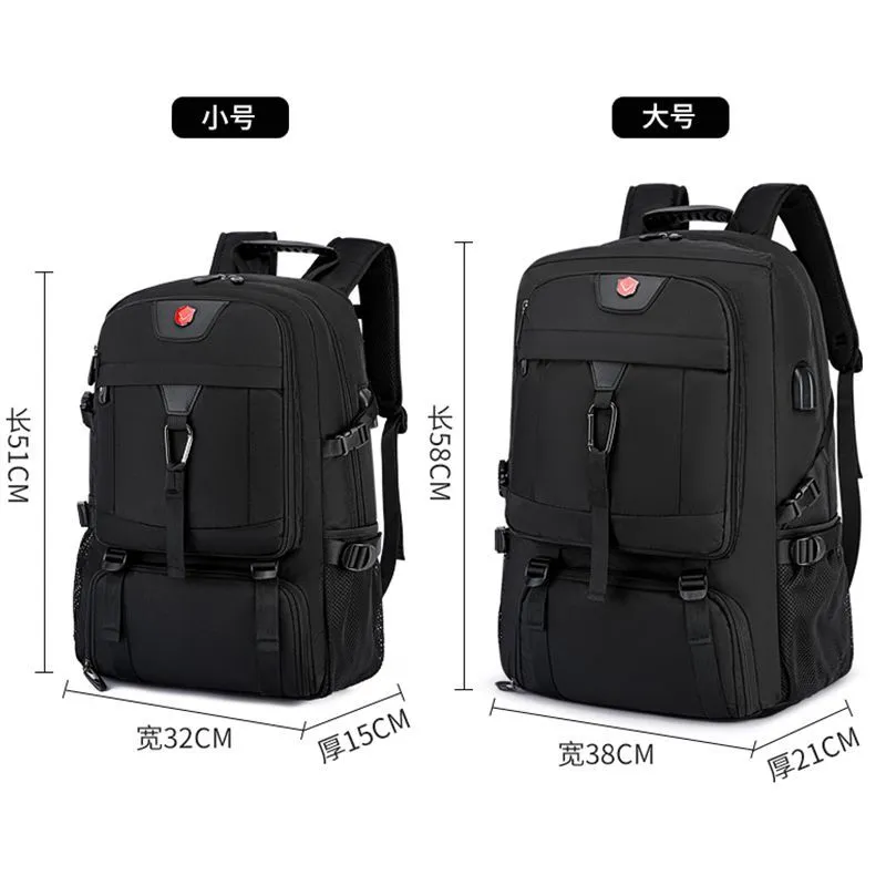 Backpack 2026 new travel backpack men large capacity travel waterproof mountaineering bag luggage bag outdoor travel bag – image 7