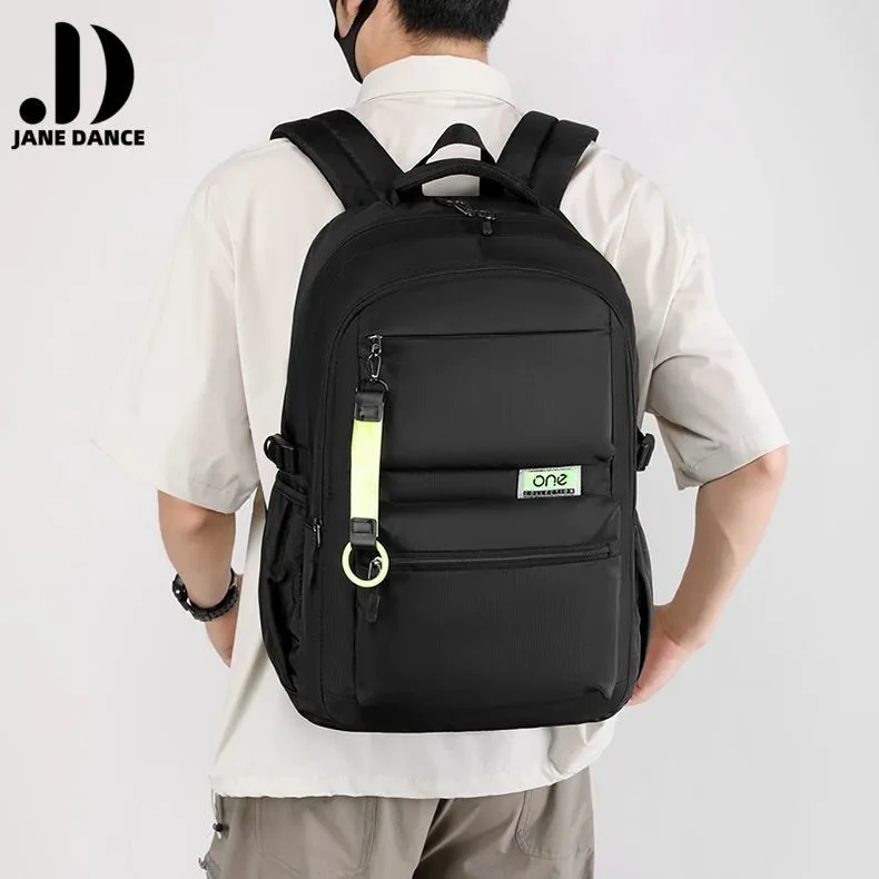 Jane dance/Jane dance New Casual Fashion Lightweight Backpack Computer Travel Schoolbag Student High School – image 4