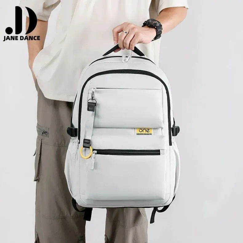 Jane dance/Jane dance New Casual Fashion Lightweight Backpack Computer Travel Schoolbag Student High School – image 5