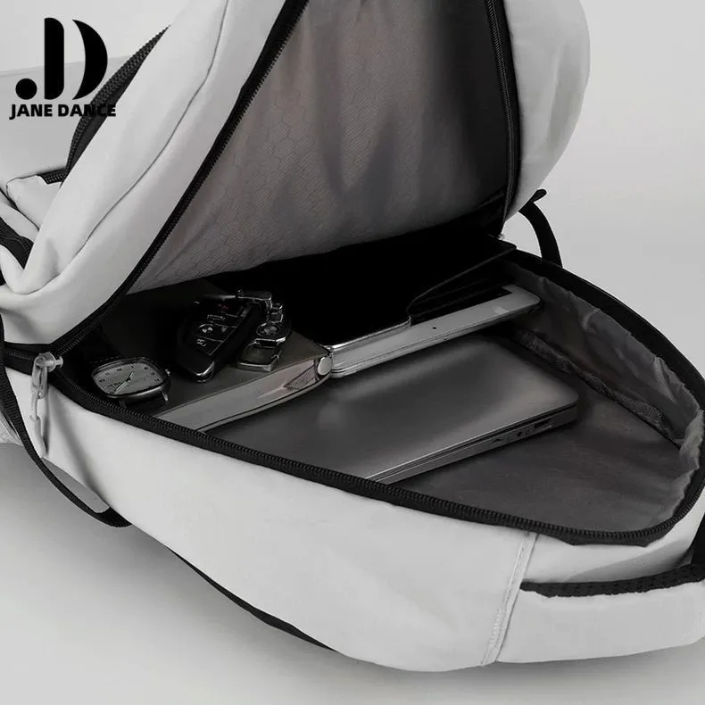 Jane dance/Jane dance New Casual Fashion Lightweight Backpack Computer Travel Schoolbag Student High School – image 6