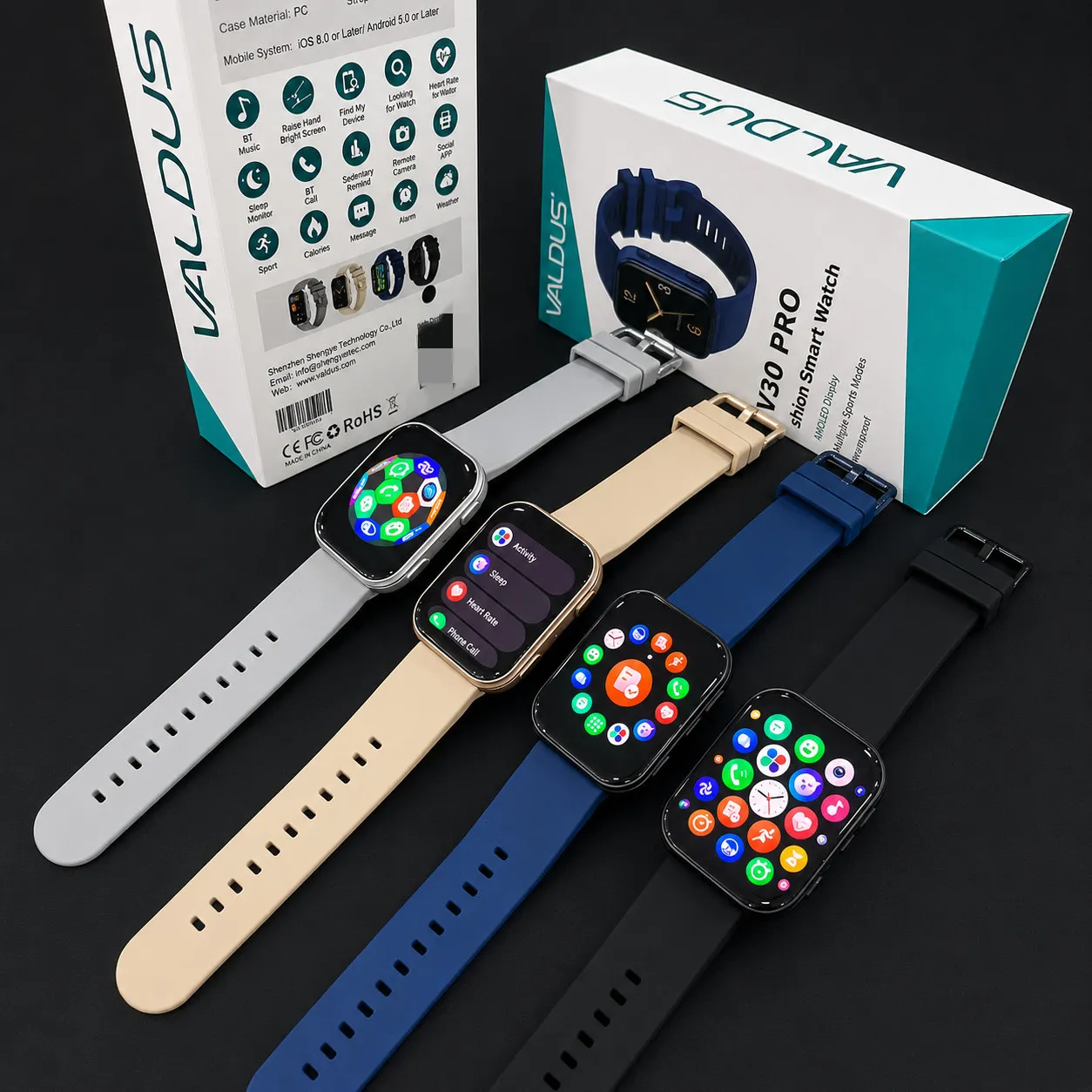 Multifunction Smartwatch Bluetooth Call Heart Rate Oximetry Sleep Monitoring Step Exercise Health Monitoring Wristband – image 10