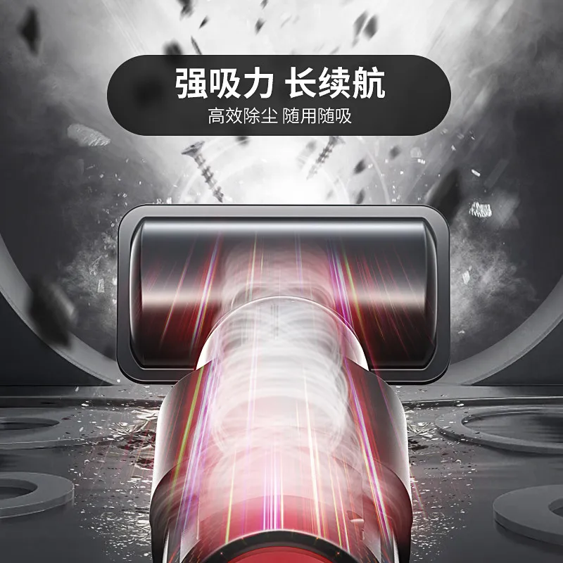 [Zhi Gao] Car Vacuum Cleaner Car Wireless Charging Car Household Large Suction Dust Removal Powerful Handheld Strong Suction Lithium Battery – image 4