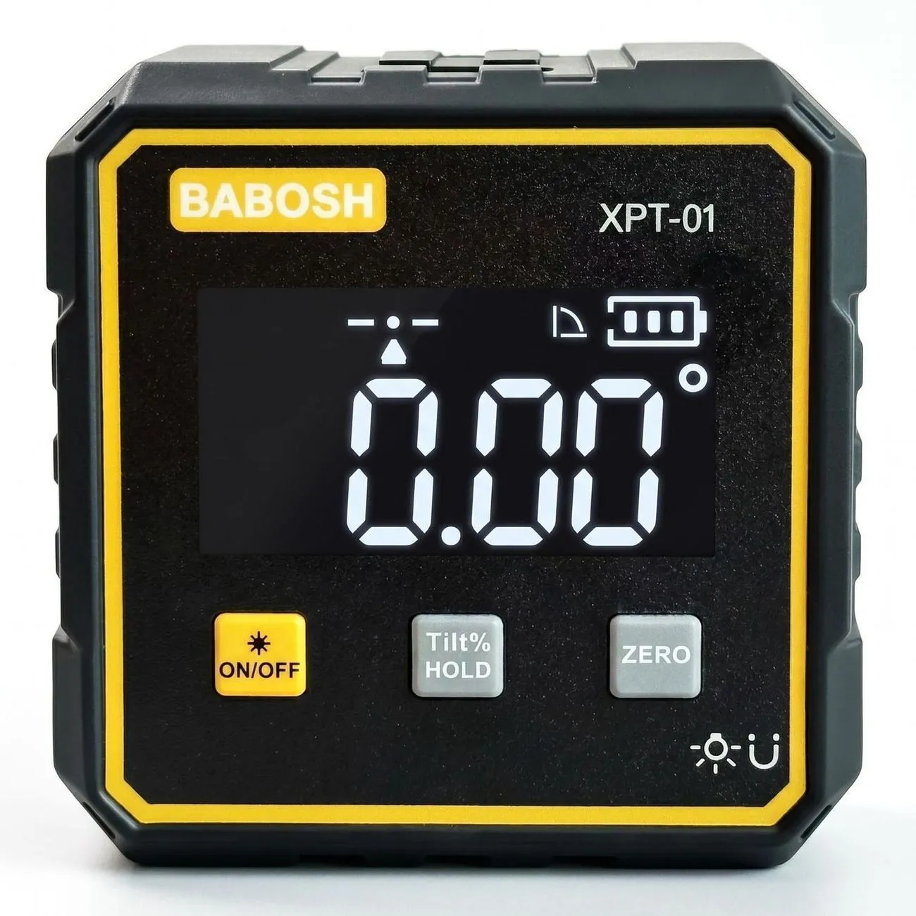 High-precision digital display laser instrument with level gauge horizontal angle inclination angle electronic measurement oblique angle tool gradient home – image 10