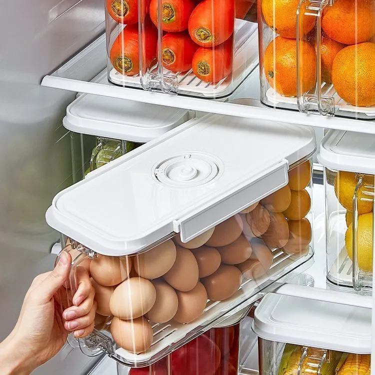 New Vacuum Box Fruit and Vegetable Lock Fresh 30-Day Durable Lock Fresh and Unstringed Kitchen Refrigerator Storage Essential Artifacts – image 3