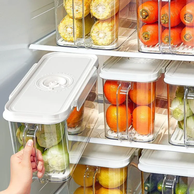 New Vacuum Box Fruit and Vegetable Lock Fresh 30-Day Durable Lock Fresh and Unstringed Kitchen Refrigerator Storage Essential Artifacts – image 4