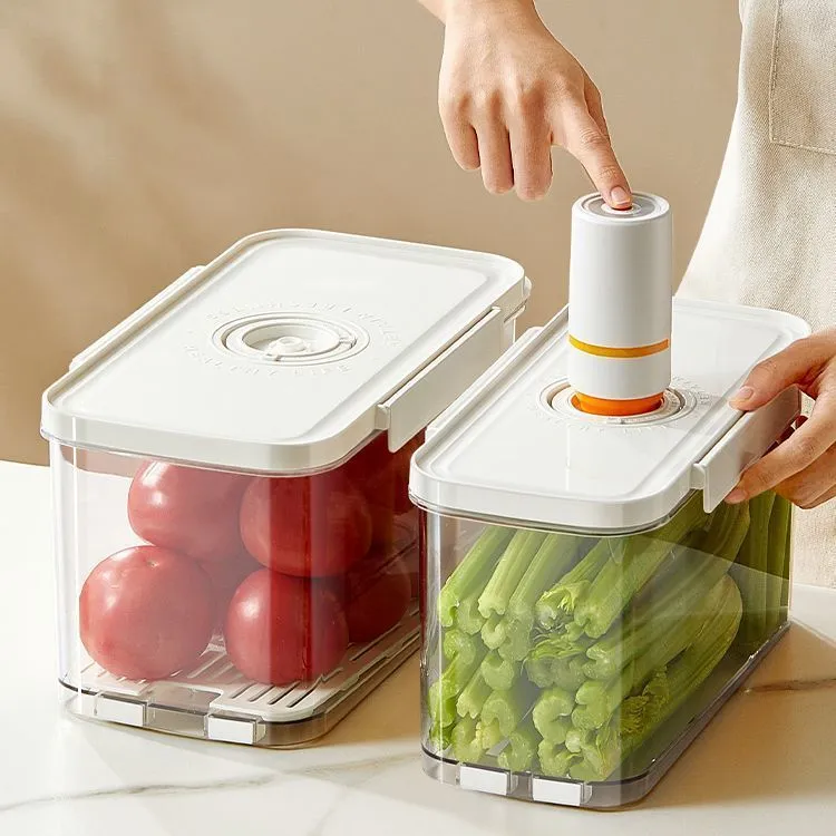 New Vacuum Box Fruit and Vegetable Lock Fresh 30-Day Durable Lock Fresh and Unstringed Kitchen Refrigerator Storage Essential Artifacts – image 8