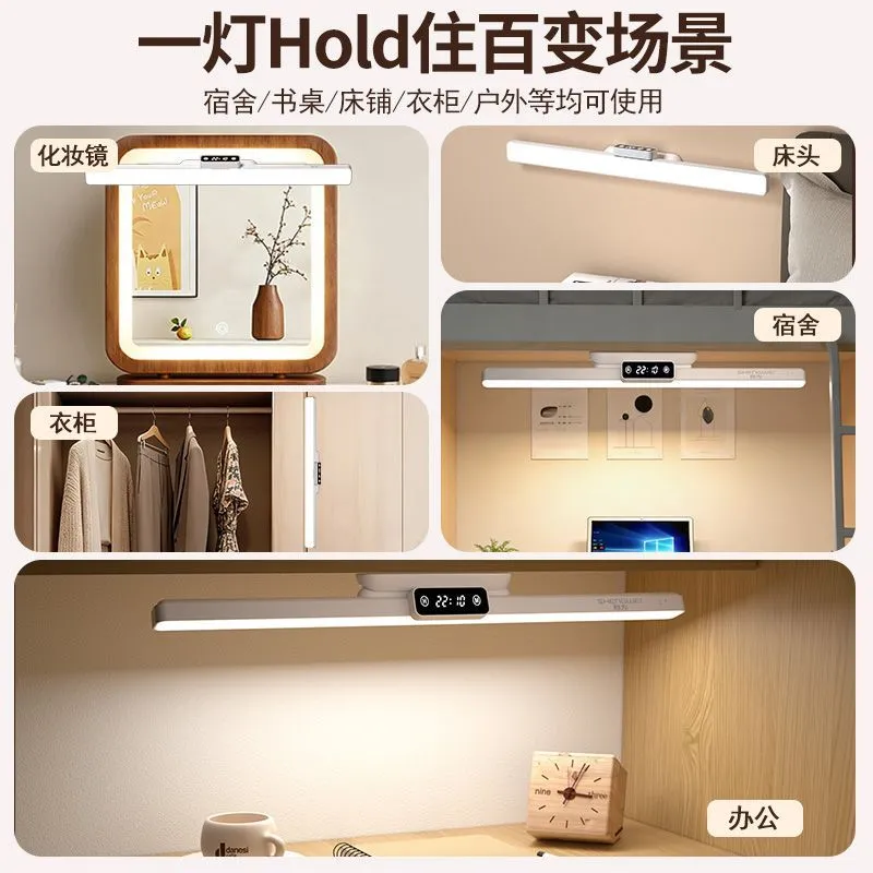 [Win] USB lamp student dormitory bedroom office study eye protection LED ultra-bright magnet adsorption rotatable table lamp – image 9