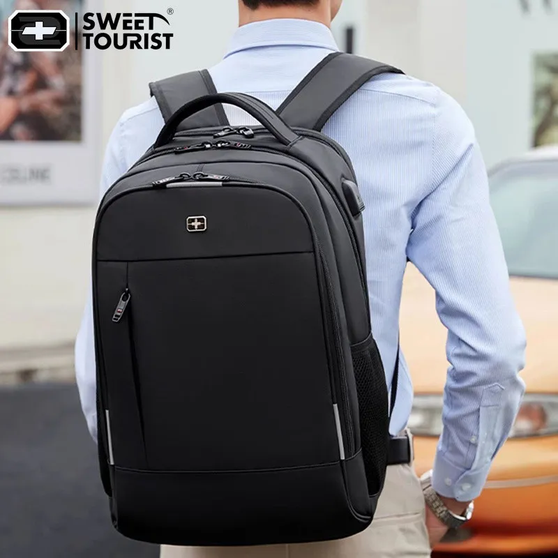 Large Capacity Waterproof 16 "Computer Oxford Sweettourist Backpack OL Commuter Fashion – image 11