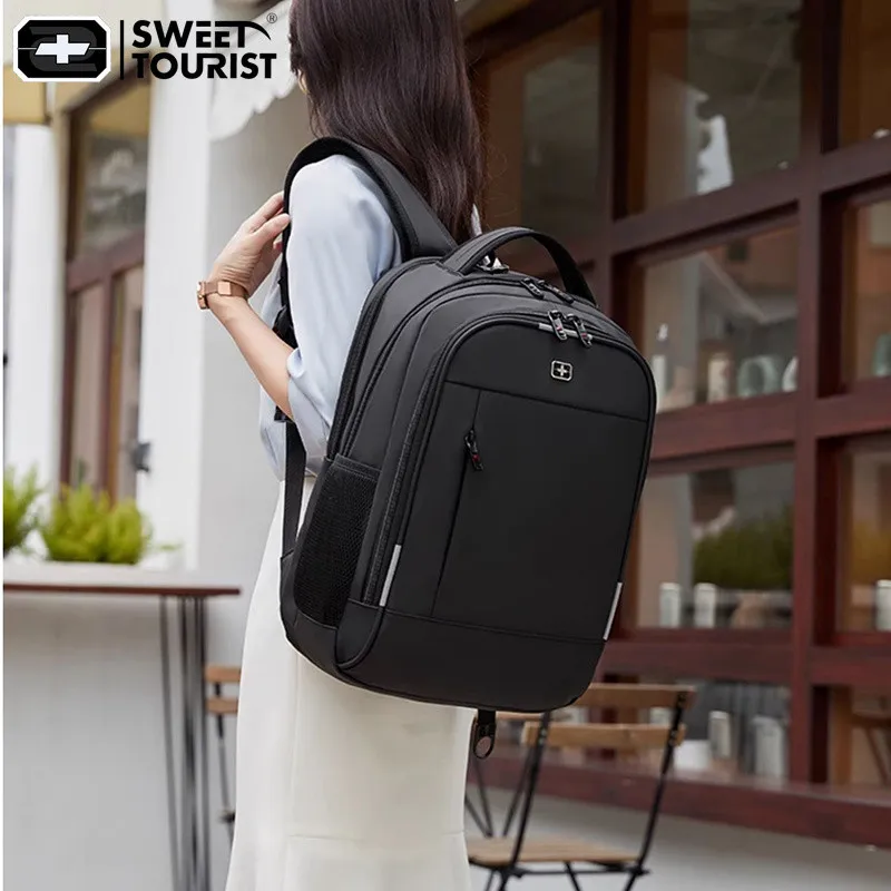 Large Capacity Waterproof 16 "Computer Oxford Sweettourist Backpack OL Commuter Fashion – image 7
