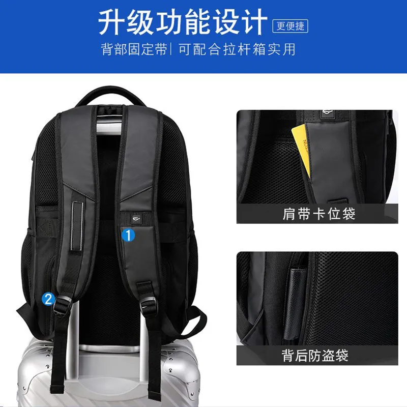 Large Capacity Waterproof 16 "Computer Oxford Sweettourist Backpack OL Commuter Fashion – image 8