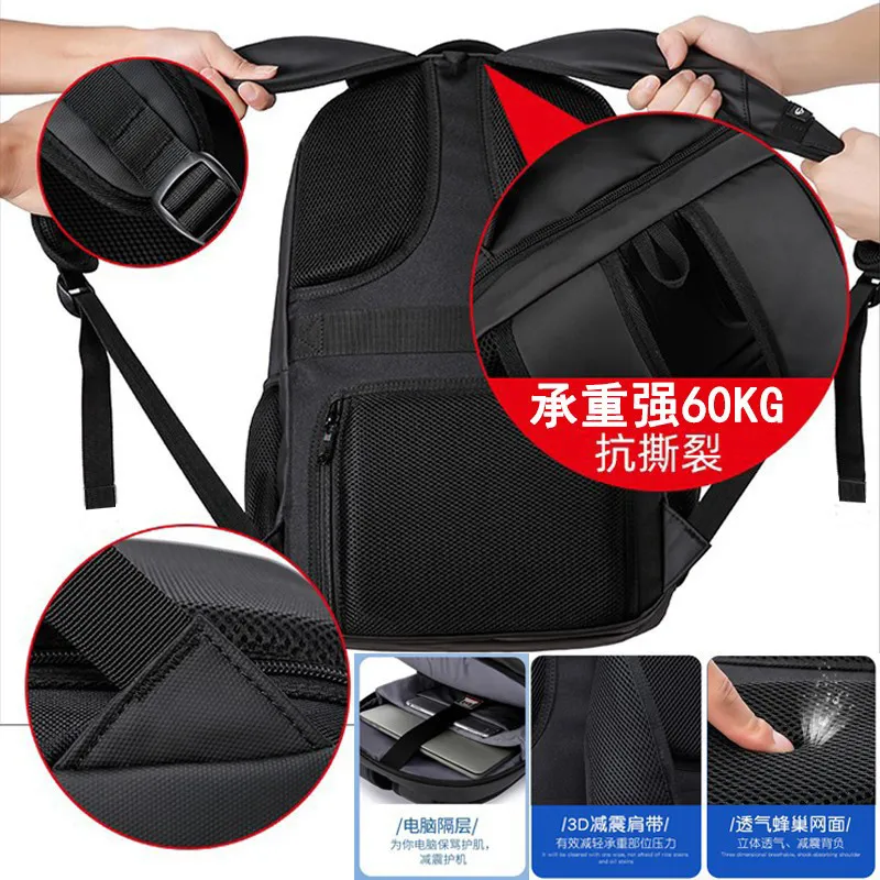 Large Capacity Waterproof 16 "Computer Oxford Sweettourist Backpack OL Commuter Fashion – image 10