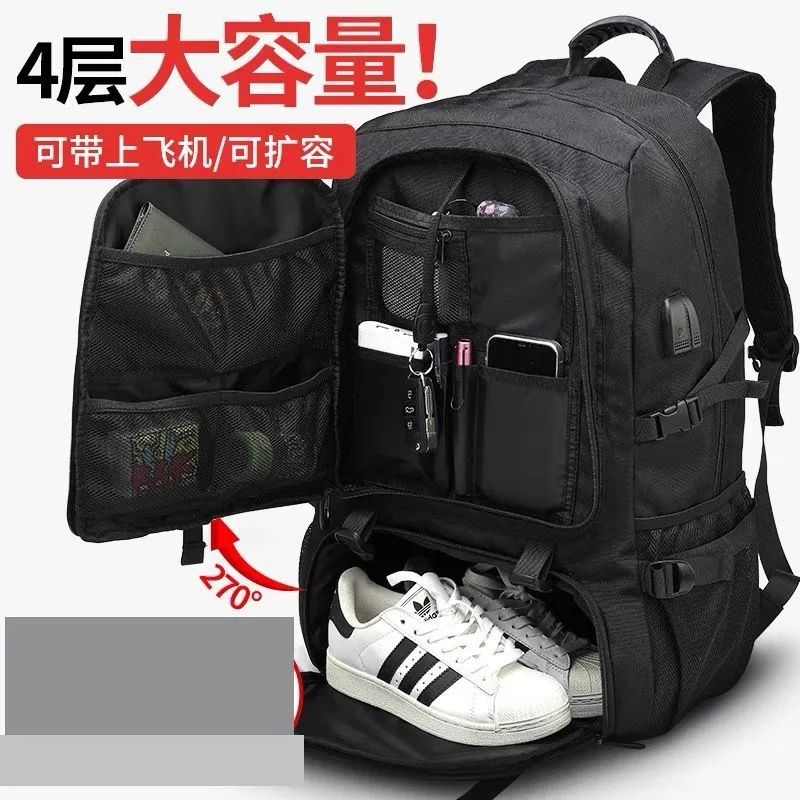 Travel Bags Men Outdoor Mountaineering Waterproof Extra Large Capacity School Bags Travel Luggage Backpacks Travel Computer Backpacks Women – image 2