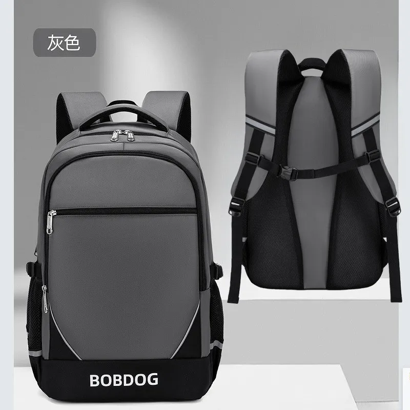 [Babudou] student backpack large capacity junior and senior high school students lightweight lightweight all-match business trip laptop bag travel backpack