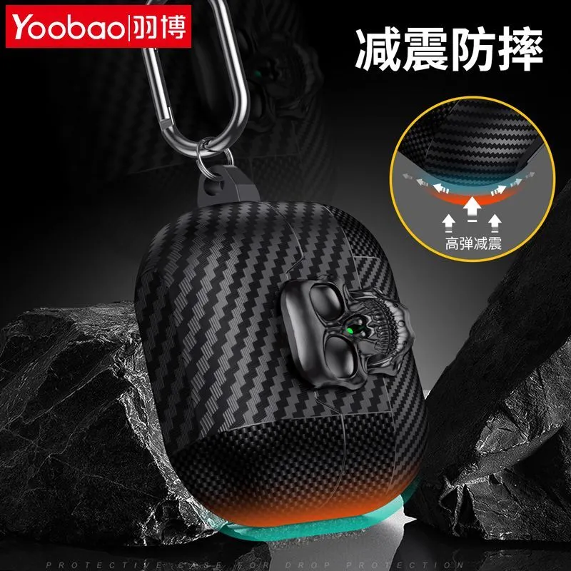 [Yubo] Suitable for Samsung buds3 creative skeleton lock buckle new Samsung buds3pro all-inclusive fall-resistant protective cover – image 4