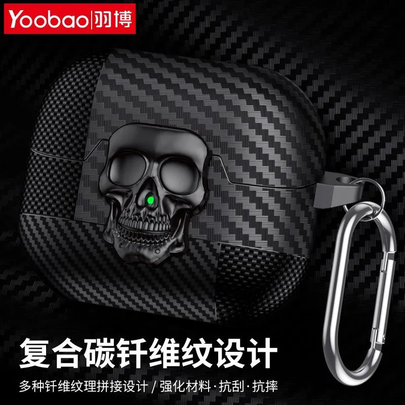 [Yubo] Suitable for Samsung buds3 creative skeleton lock buckle new Samsung buds3pro all-inclusive fall-resistant protective cover – image 5