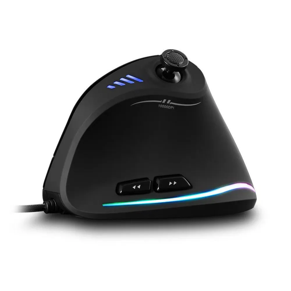 Master C-18 Rocker Vertical Gaming Mouse Wired Grip Custom Macro Programming Runner for Esports – image 11