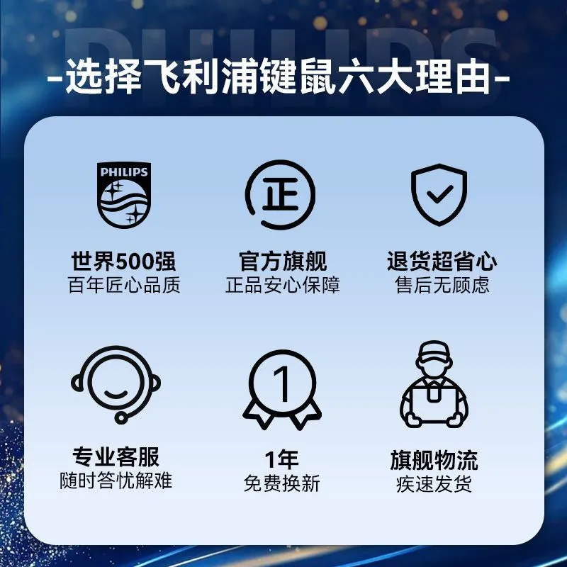 [Philips] MX Prime 4 Wireless Mouse Masterclass Gentle Touch Button Business Efficient Office Mouse – image 5