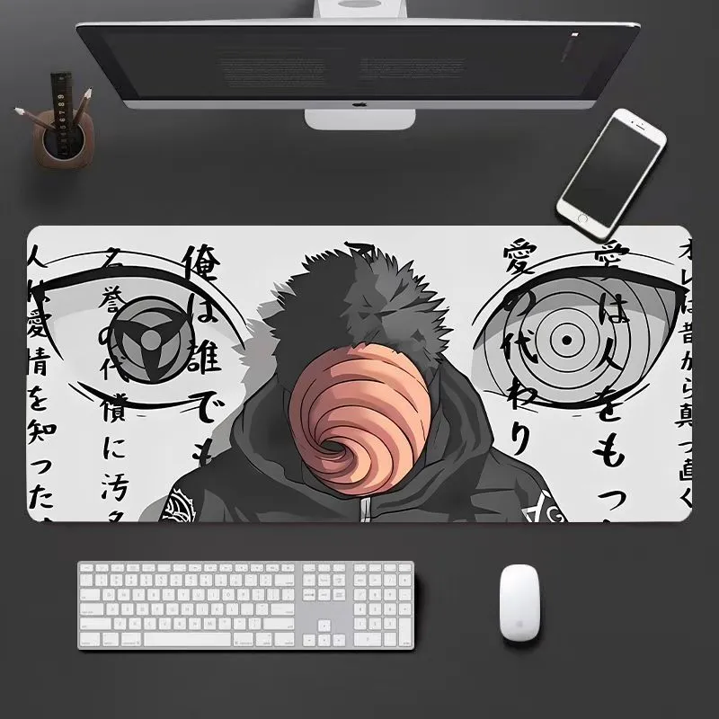 Comics Naruto Anime Mouse Pad Big Gaming Dorm Desk Pad Desk Pad Keyboard Pad – image 2