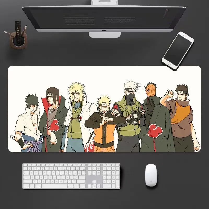 Comics Naruto Anime Mouse Pad Big Gaming Dorm Desk Pad Desk Pad Keyboard Pad – image 12