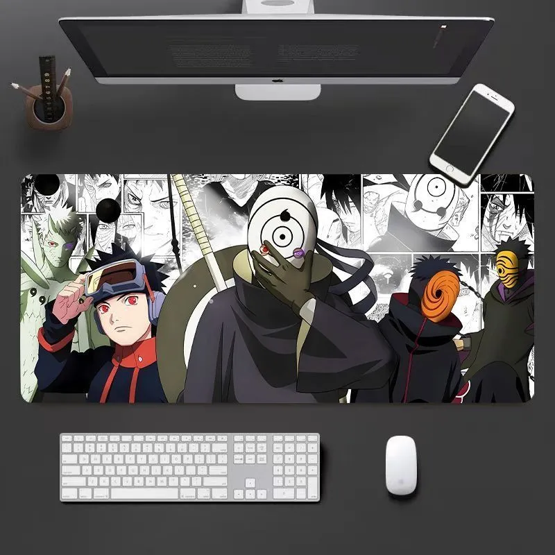 Comics Naruto Anime Mouse Pad Big Gaming Dorm Desk Pad Desk Pad Keyboard Pad – image 4