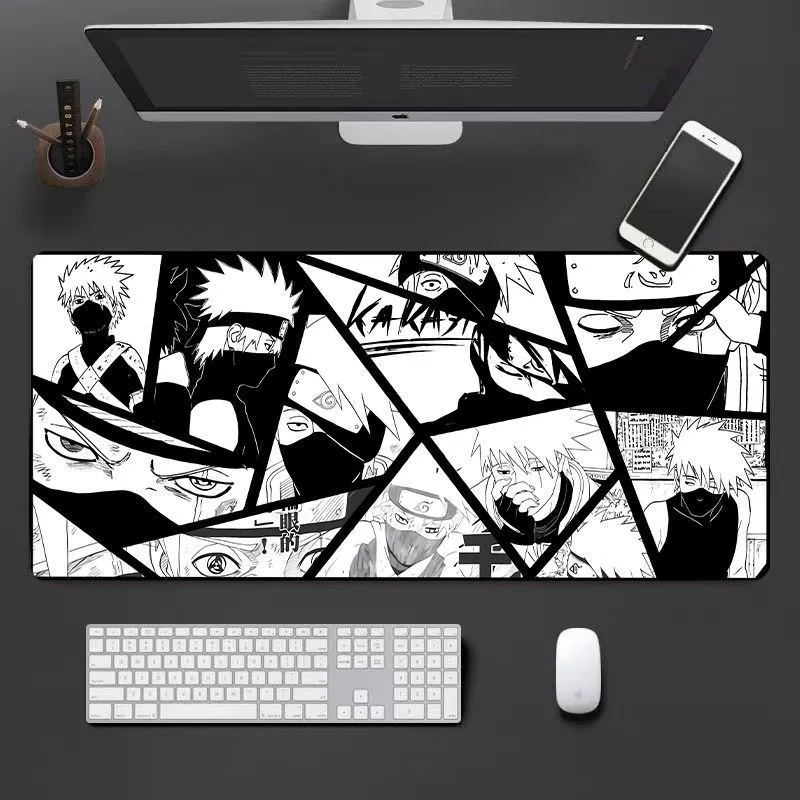 Comics Naruto Anime Mouse Pad Big Gaming Dorm Desk Pad Desk Pad Keyboard Pad – image 5