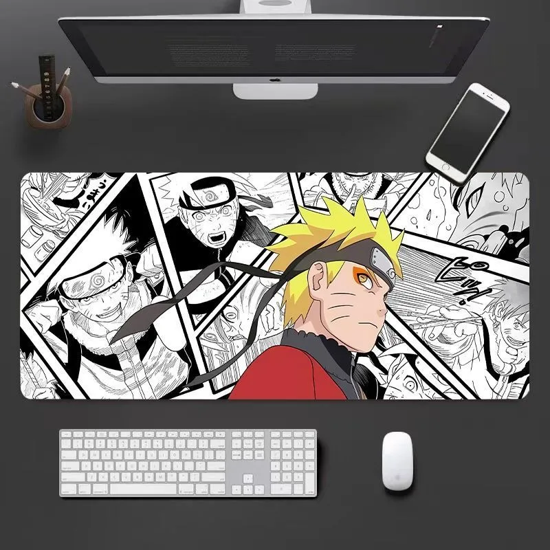 Comics Naruto Anime Mouse Pad Big Gaming Dorm Desk Pad Desk Pad Keyboard Pad – image 6