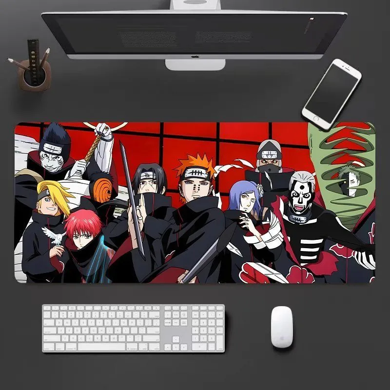 Comics Naruto Anime Mouse Pad Big Gaming Dorm Desk Pad Desk Pad Keyboard Pad – image 7