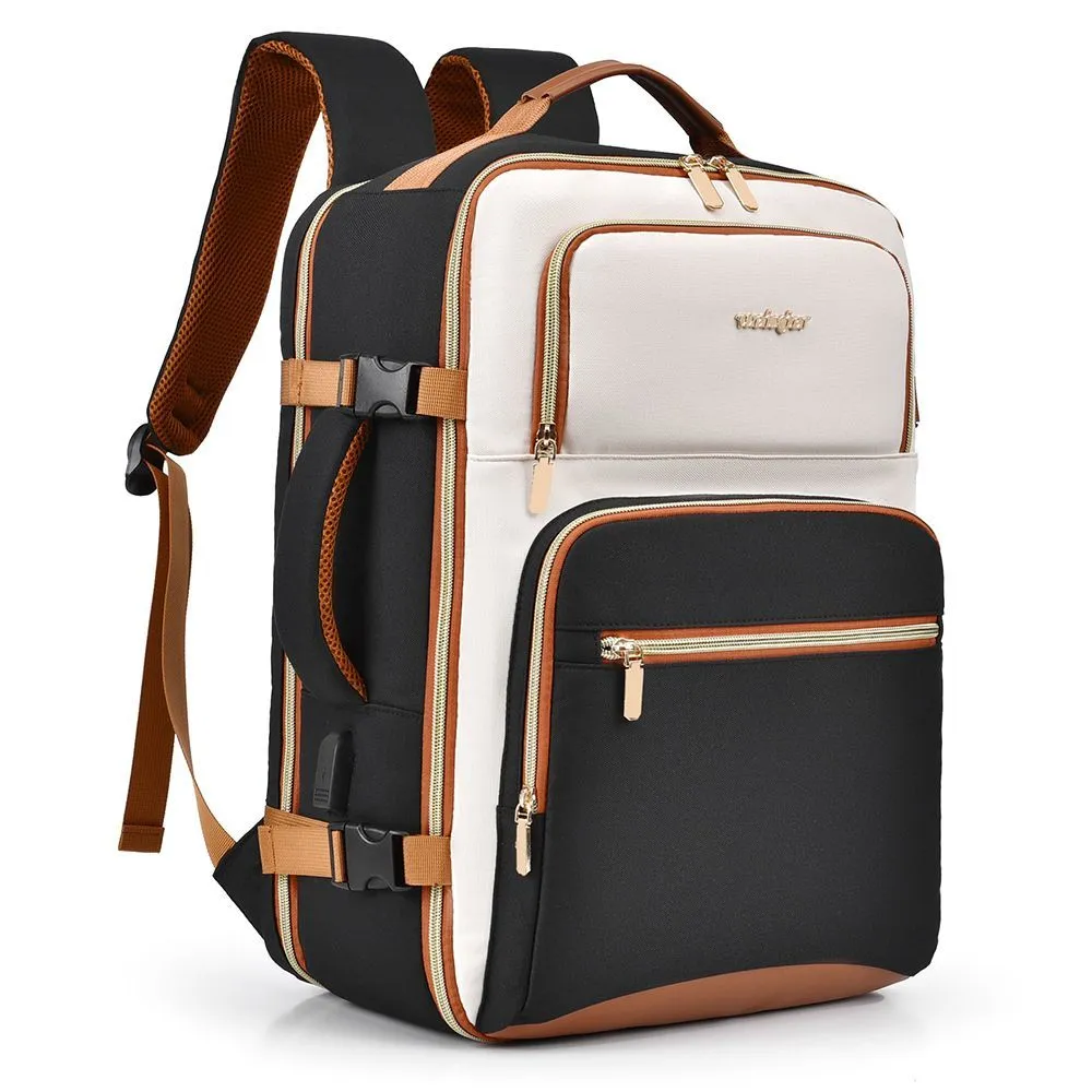 New large capacity multi-partition dopamine high school students contrast color backpack girls schoolbag junior high school students reduced burden backpack – image 2