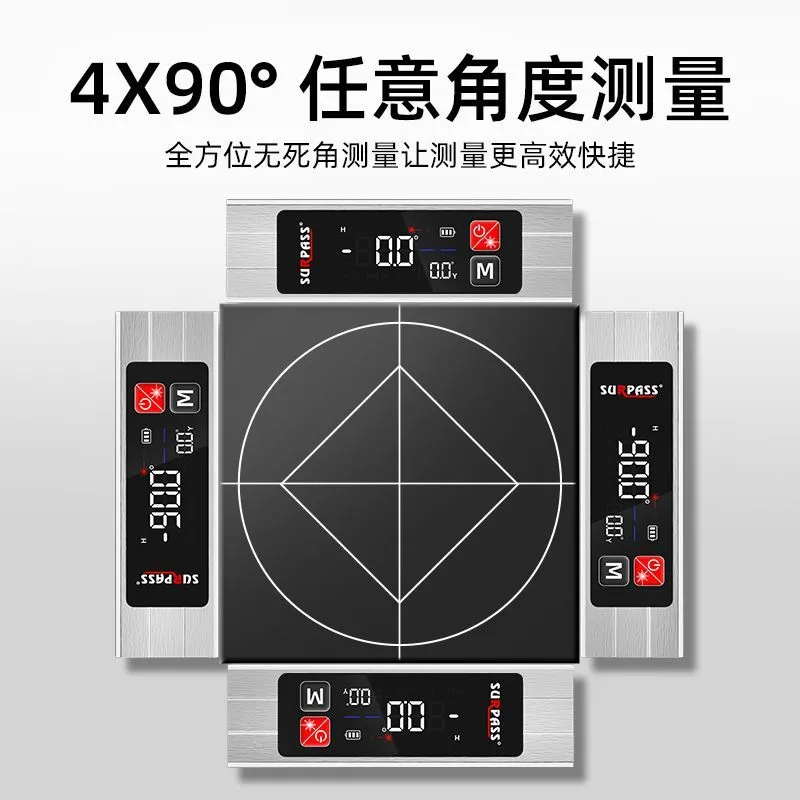 Laser Level Instrument High Precision Handheld Infrared Measuring Instrument Electronic Ruler Digital Display Level Instrument – image 5