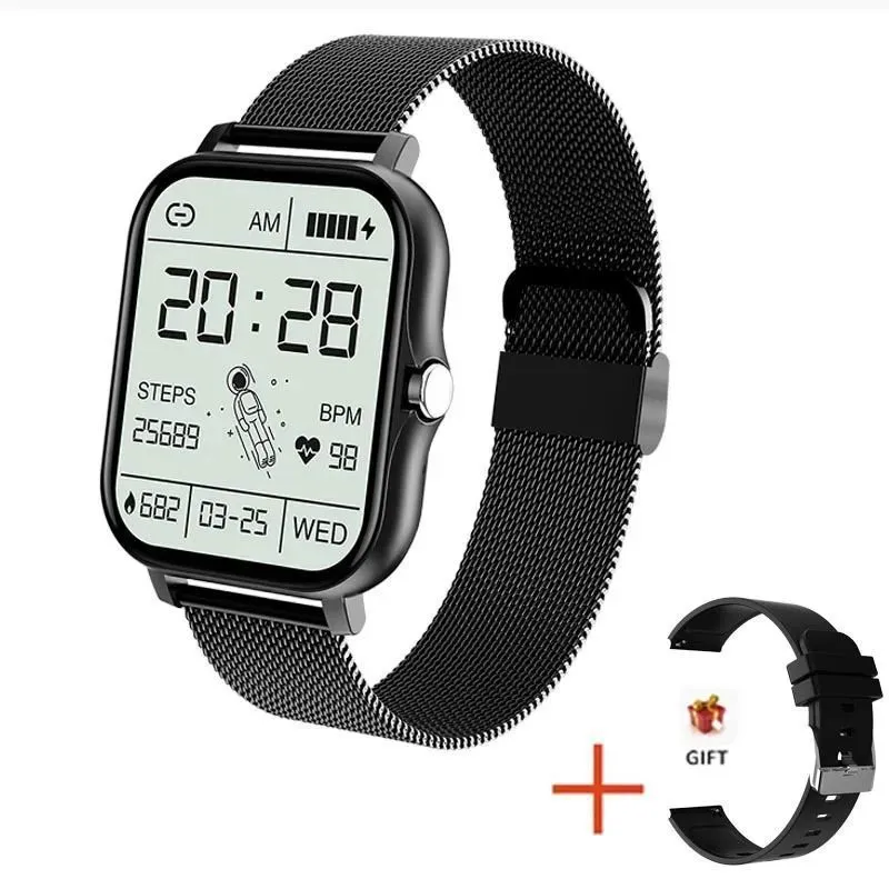 LIGE Full Touch Sport Smart Watch Men Women Heart Rate Fitne – image 8