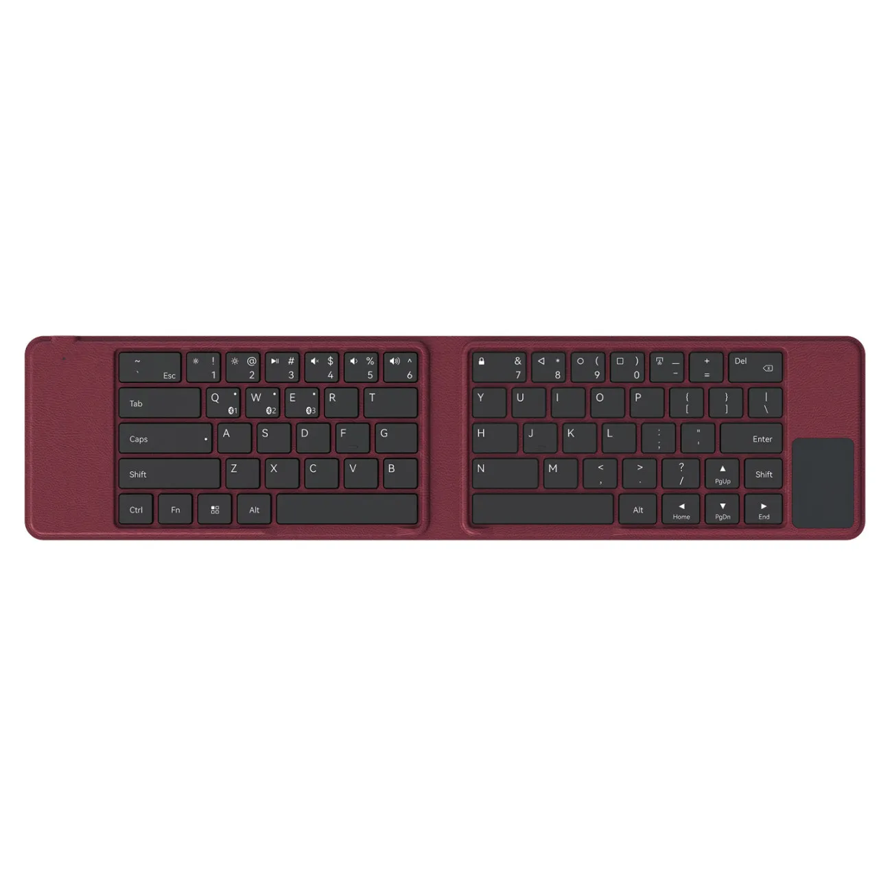 Three-mode wireless Bluetooth touchpad folding keyboard portable mobile phone tablet ipad general office silent – image 10