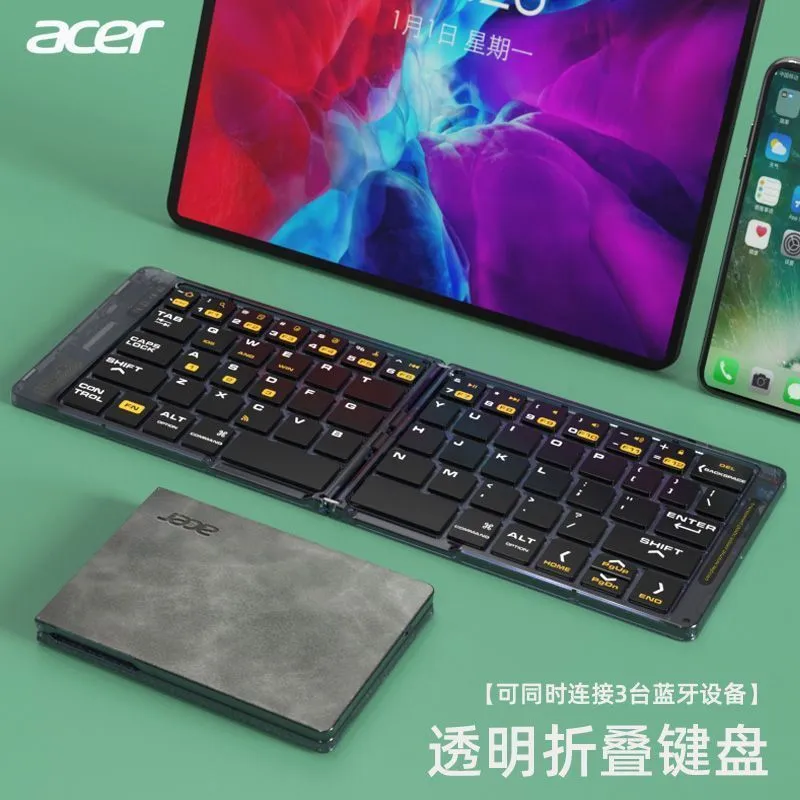 Acer Transparent Folding K212P Bluetooth Portable Rechargeable Mini Phablet Laptop Universal – image 11