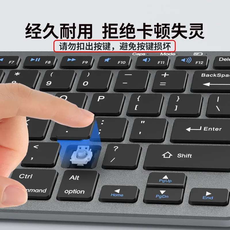 Acer Acer OKR280 Wireless Keyboard and Mouse Kit Bluetooth Silent Desktop Notebook Office Universal Charging – image 8