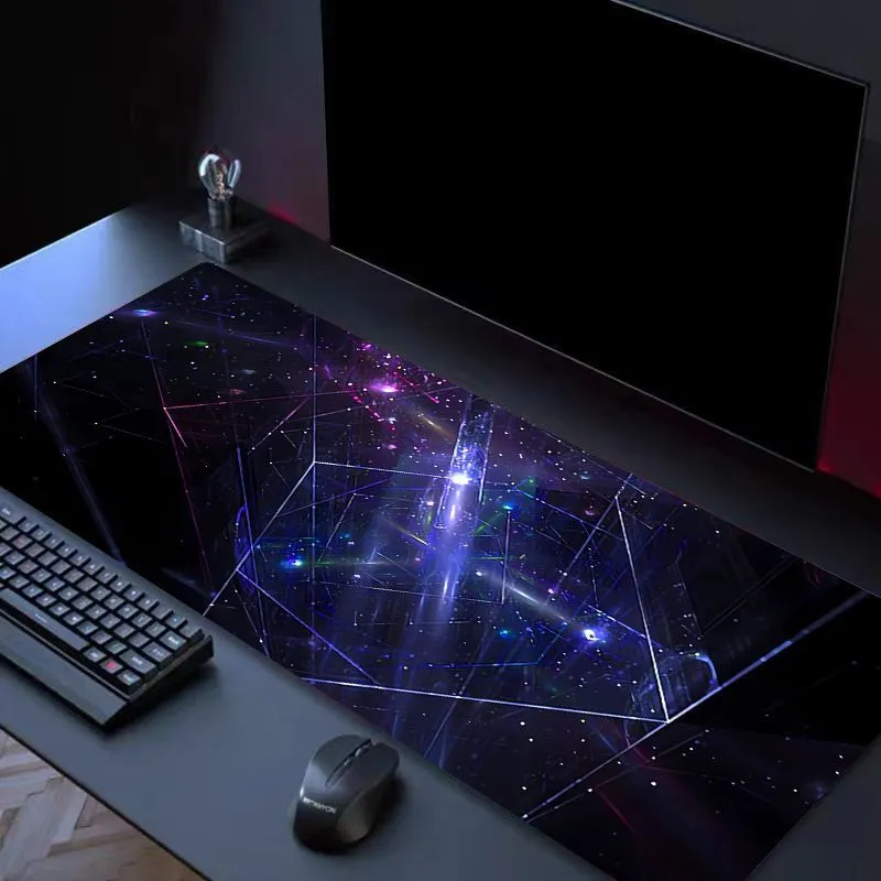 Geometric Mouse Pad Oversized Latch Edge Washable Desk Pad E-Sports Keyboard Pad Office Student Dorm Custom – image 11